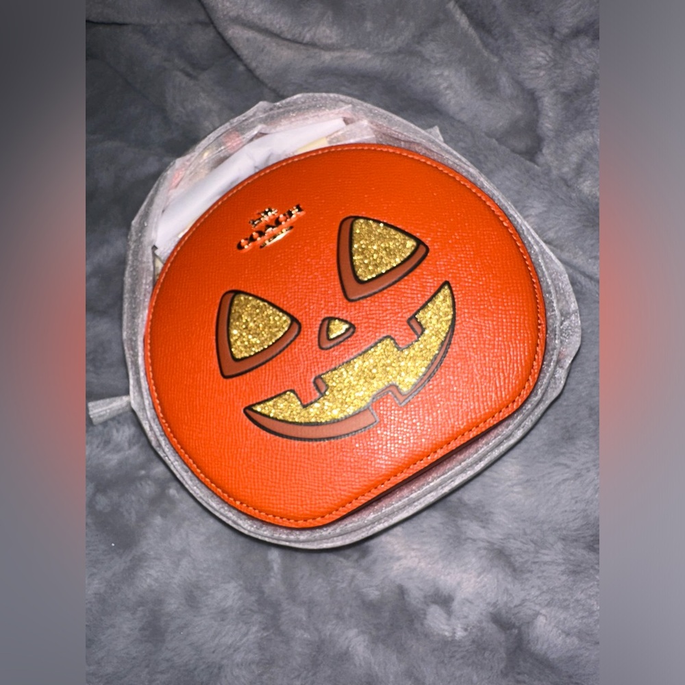 Coach pumpkin crossbody purse - Picture 2 of 7